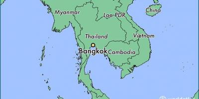 Mapa bangkoku zemlji
