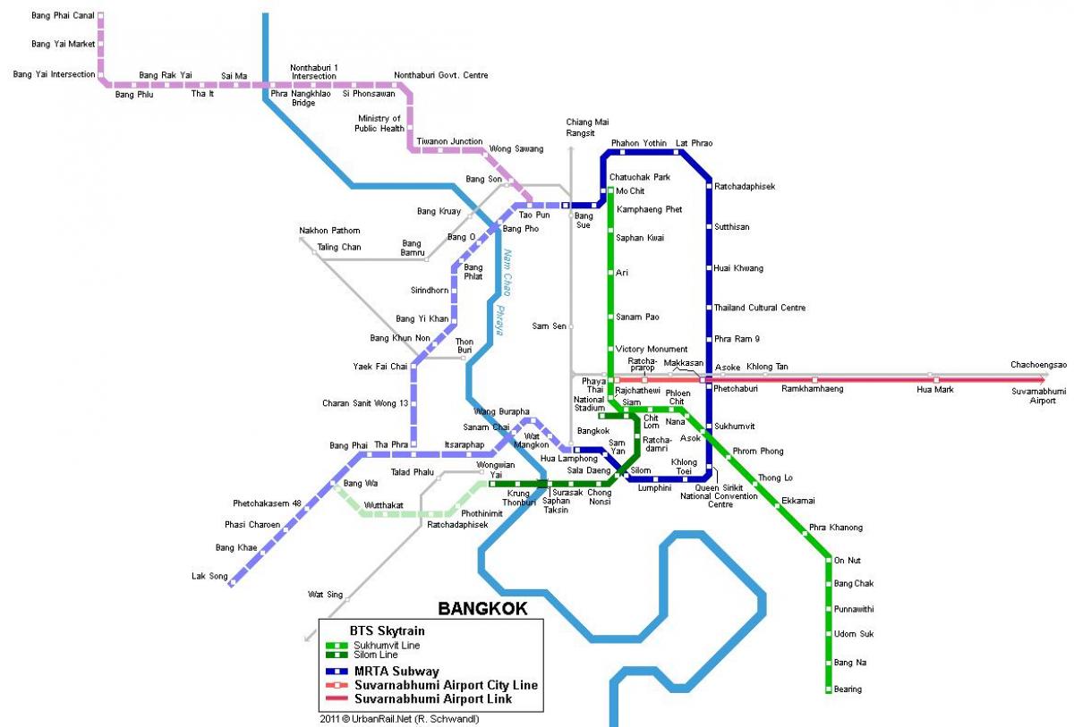 bkk metro mapu