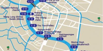 Bangkoku kanal mapu