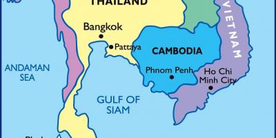 Mapa bangkoku lokacija